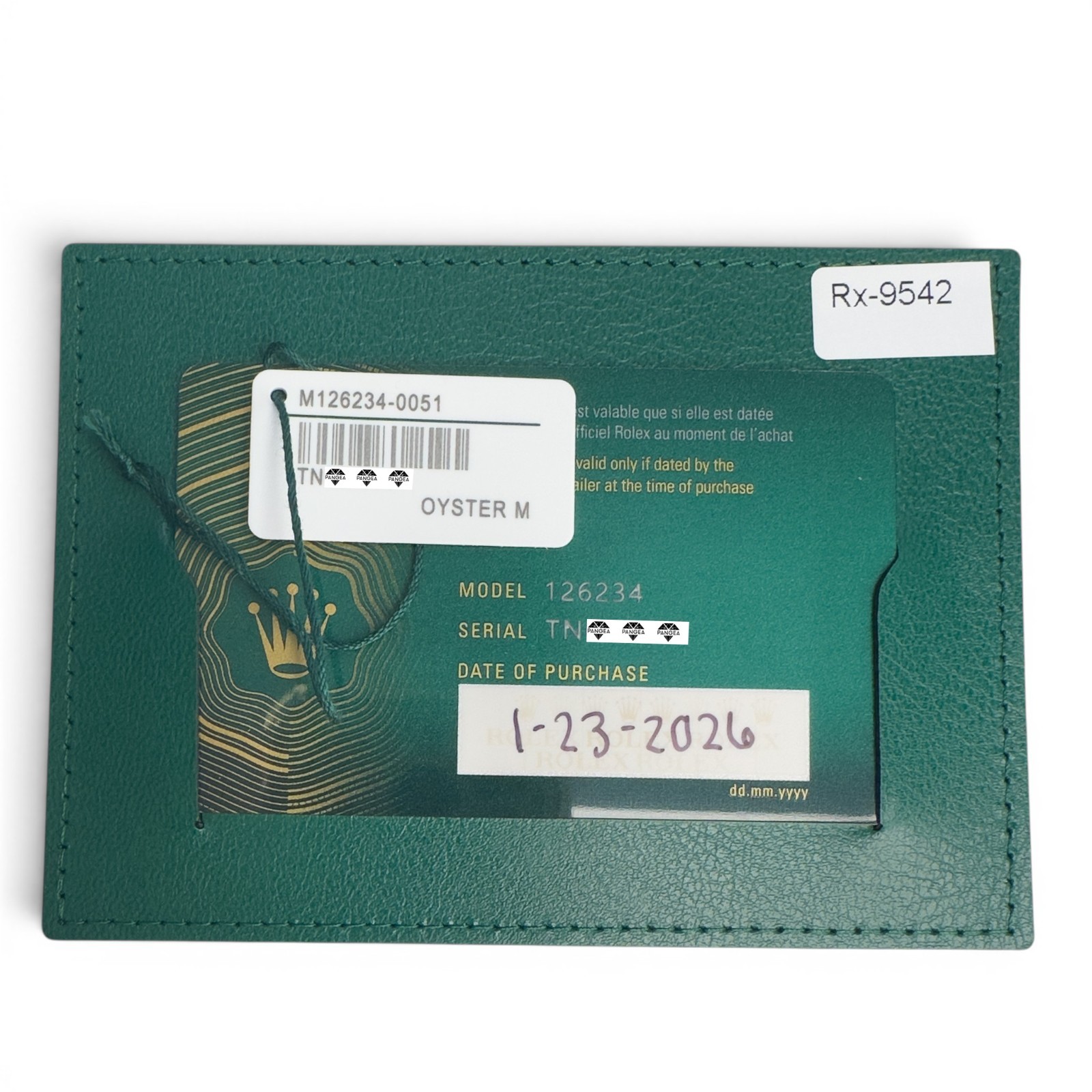 2026 Rolex DateJust 36mm MINT GREEN Stainless Steel JUBILEE 126234 BOX + PAPERS