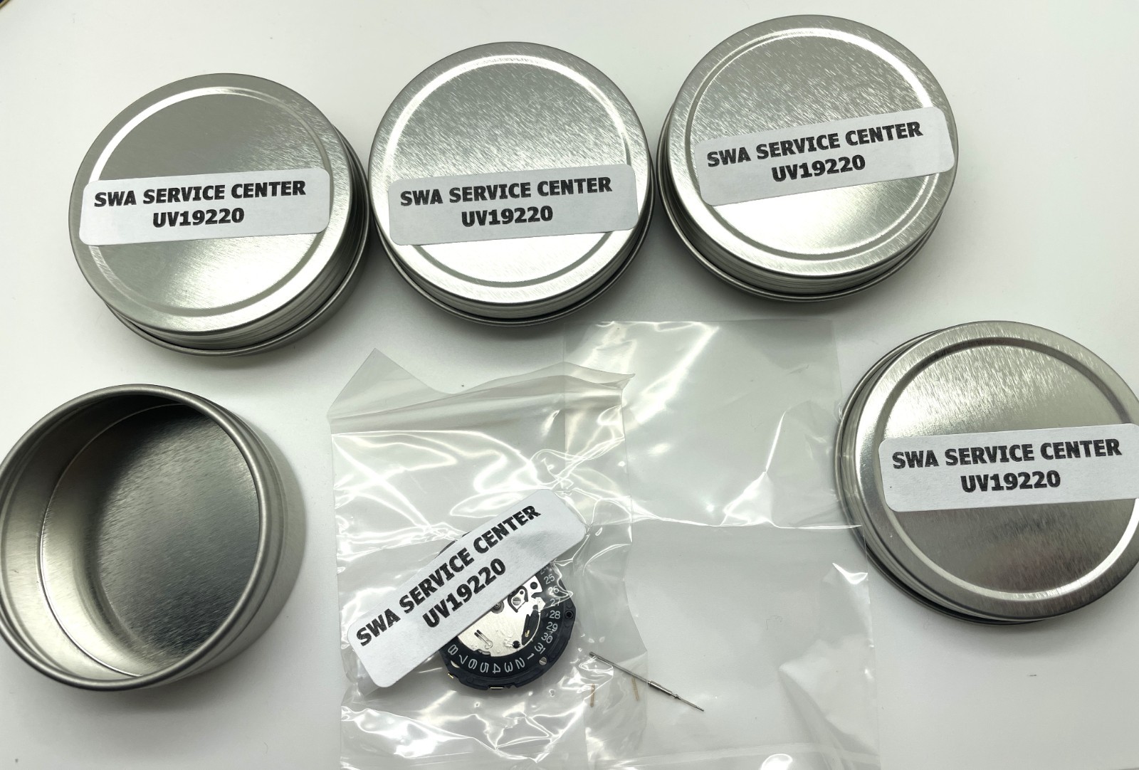 NEW SEIKO V19220 ONE EACH SOLAR CHRONOGRAPH WATCH MOVEMENT