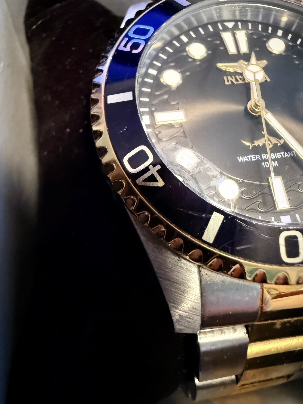 Brand New Invicta Pro Diver Currentwave Men’s Watch 43mm Steel Gold (30023) New