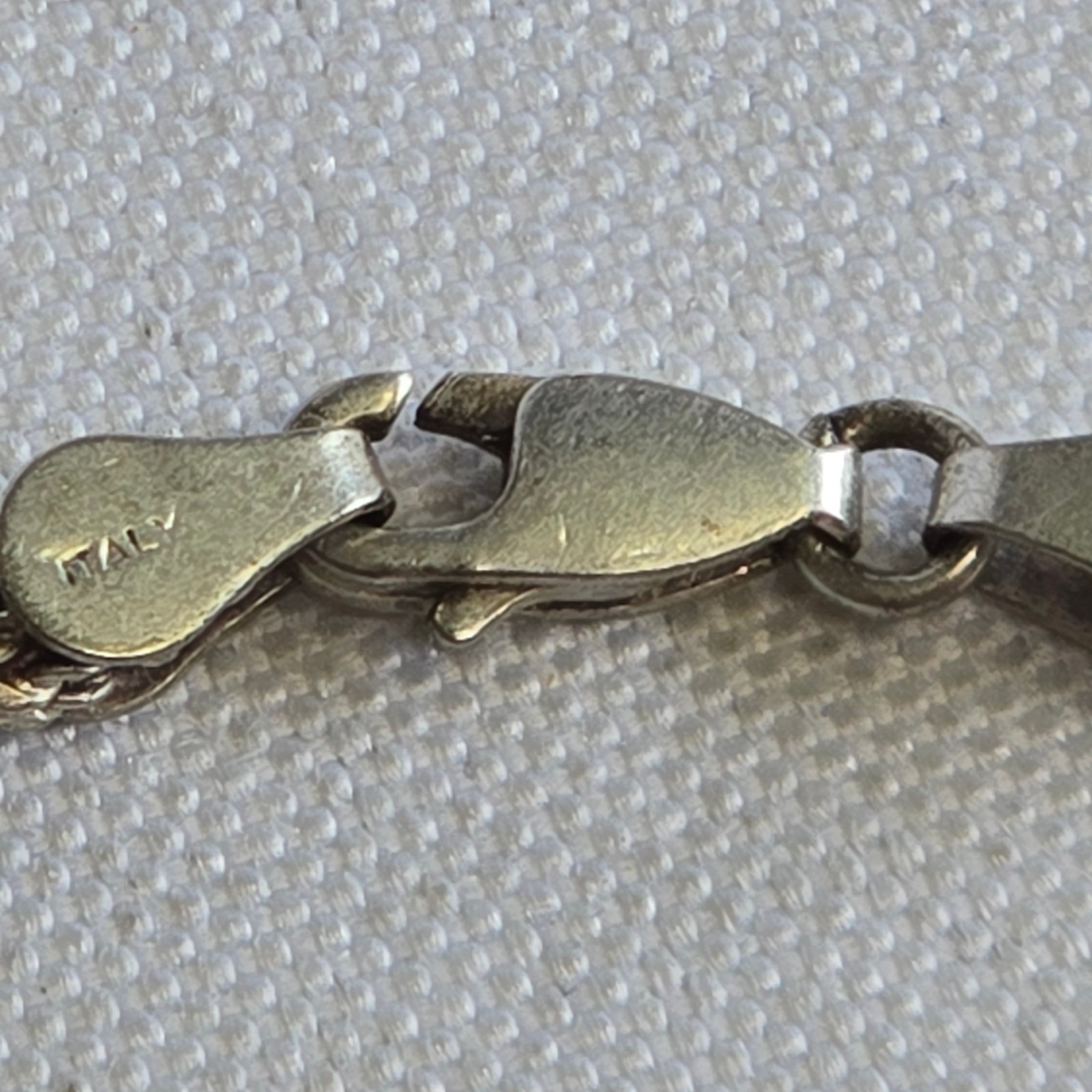 Sterling Silver Bracelet 7.71g Fine Jewelry 7.5″ Unique Chain Lobster Clasp