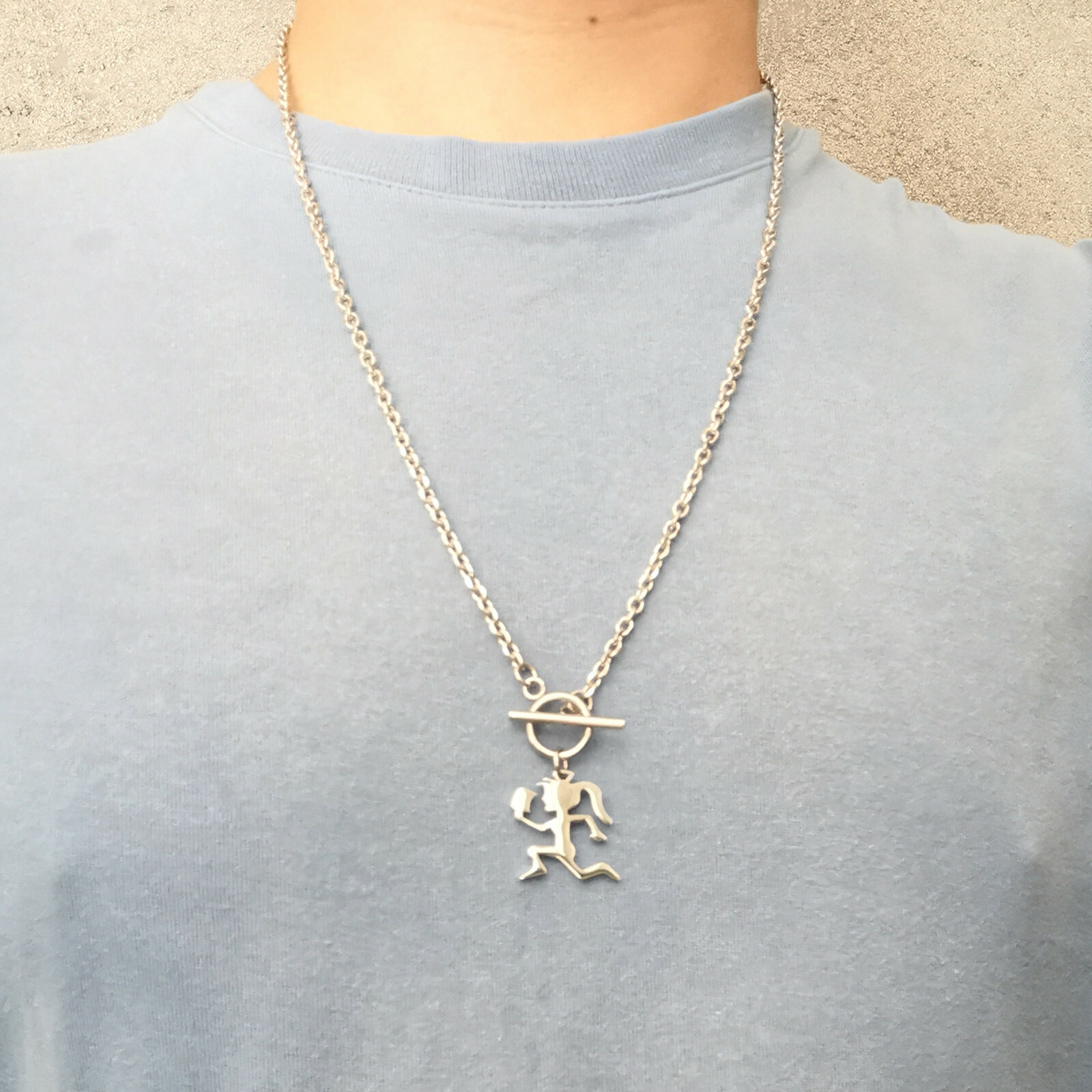 Insane Clown Posse Toggle Clasp hatchemtan Juggalette necklace pendant 16-40inch