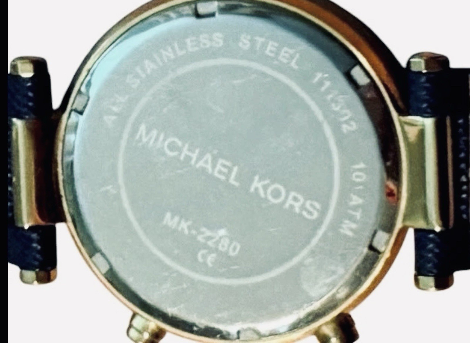 Michael Kors MK2280 Parker Chronograph Gold Dial Women’s Watch $