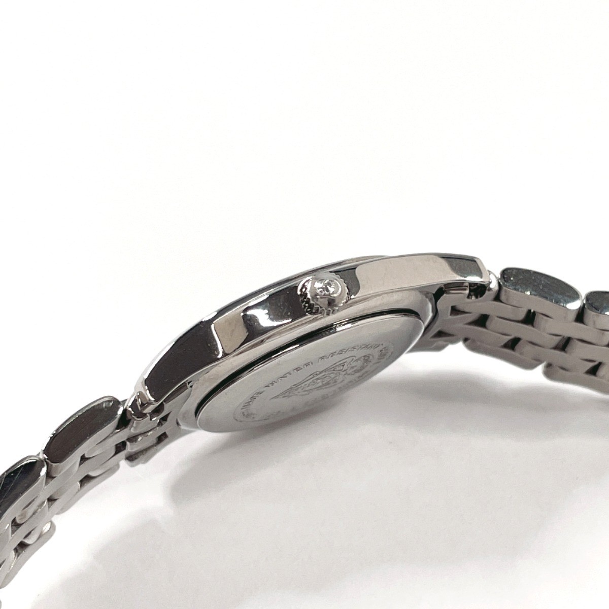 GUCCI GUCCI Watch 5500L Stainless Steel Silver Quartz Silver Dial Ladies Round