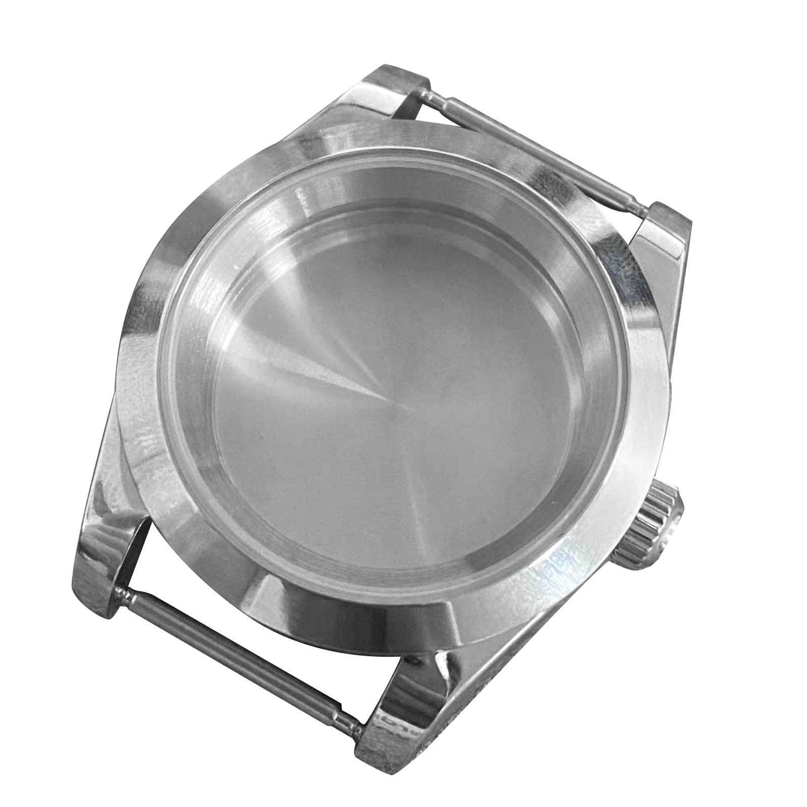 39mm 5ATM Life Waterproof Sapphire Glass Steel Watch Case For Seiko NH35 NH36 E