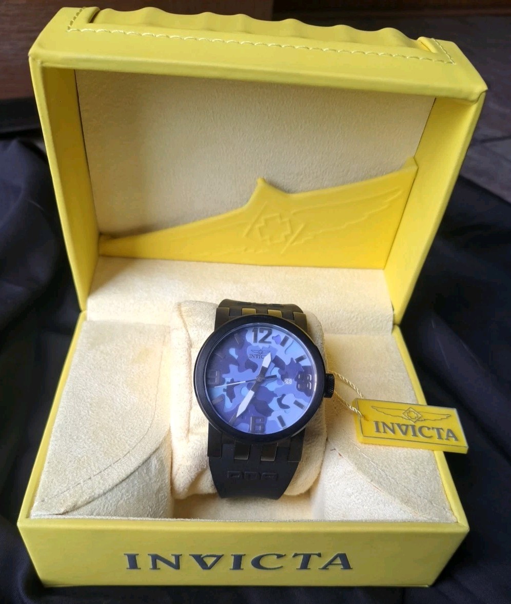 Invicta DNA Sports Camouflage 46mm Men’s Watch Model No. 10460. Swiss Movement