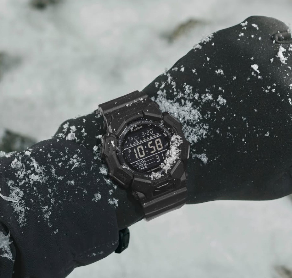 Casio G-Shock GD-010-1A1 Black Digital Big Display Black Resin Men’s Sport Watch
