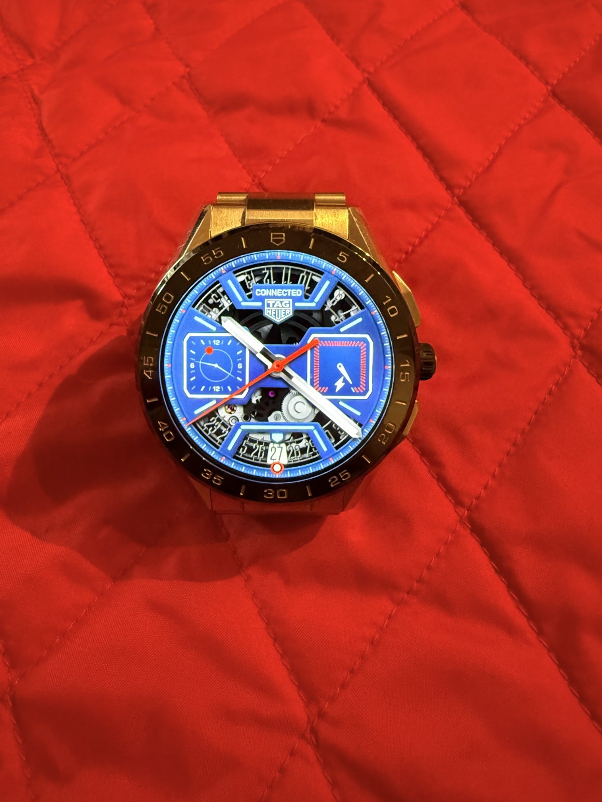 TAG Heuer SBG8A E3 Connected Men’s Stainless Steel with 2 bands