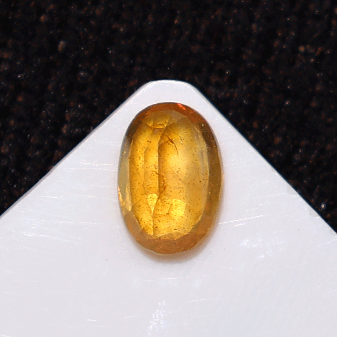 2.45 CT Natural Bangkok Sapphire ( Diffused ) 9mmx6mm Oval Faceted Cut Gemstone