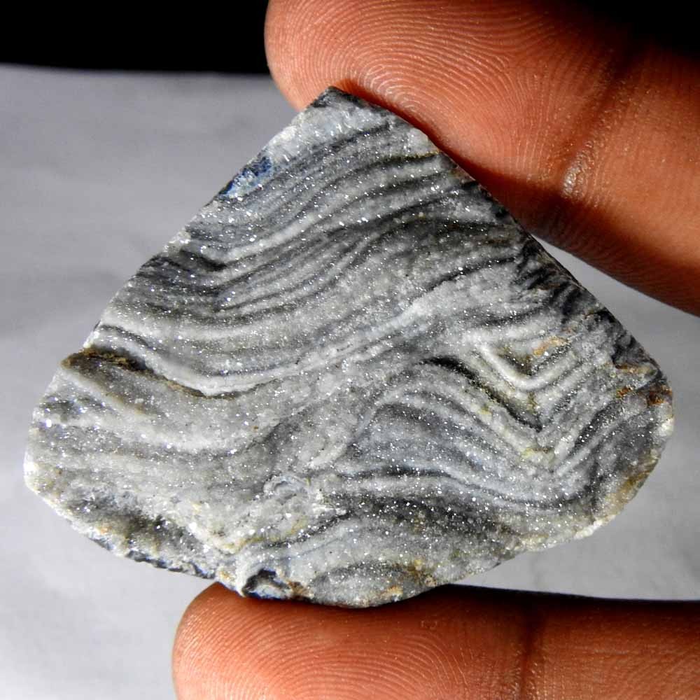 71.40 Cts 100% Natural Mexican Desert Druzy Conchina Crystal Agate Cab Gemstone