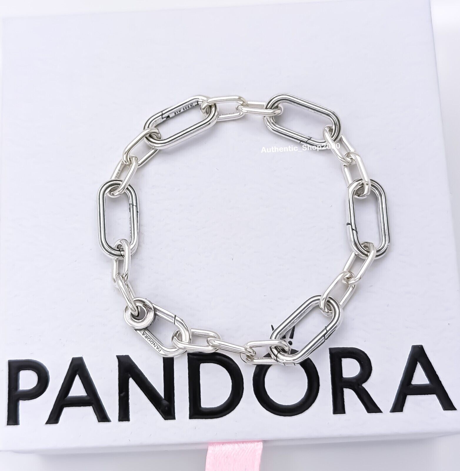 100% Authentic 925 Silver PANDORA ME Five Openable Link Chain Bracelet 593363C00