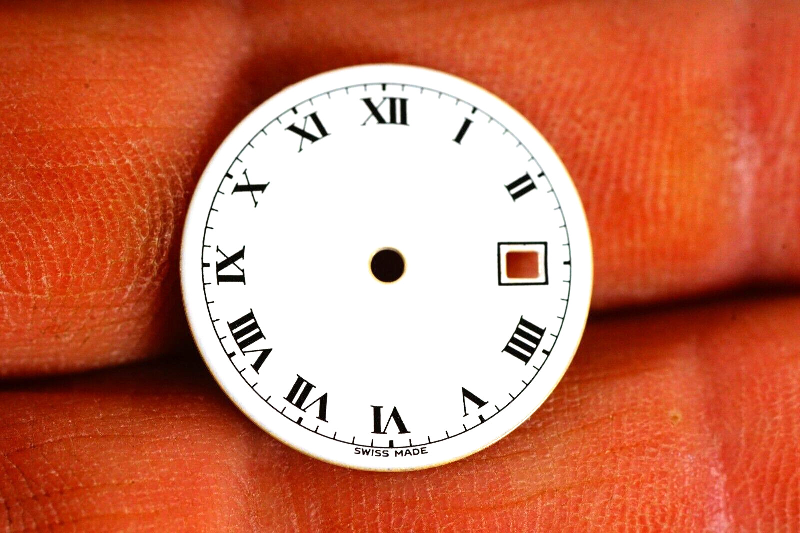 Brevet Swiss Watch Dials 20.6MM Round Date Wristwatch Dials BREVET No. 63’342