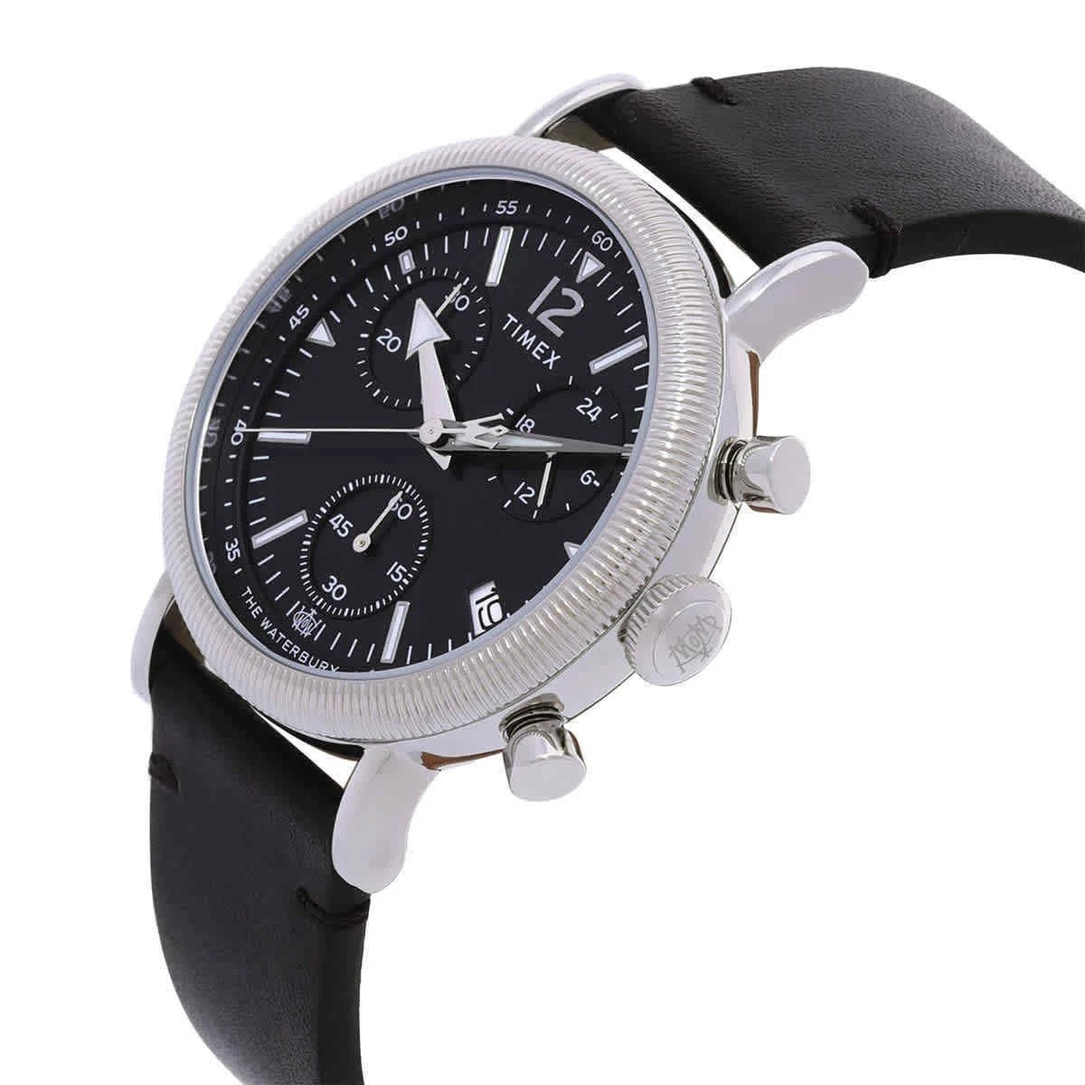 New Timex Standard Chronograph Black Men’s Watch TW2W20600
