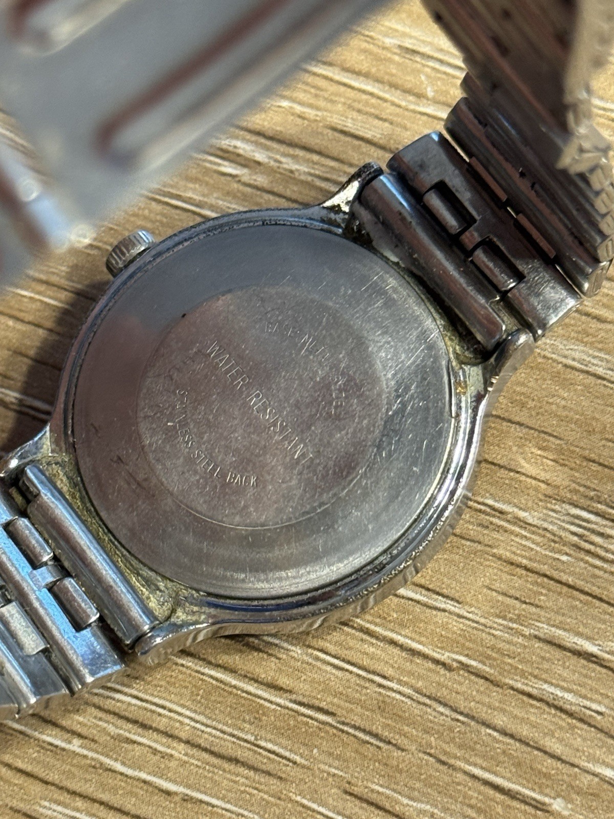 vintage Timex Marlin watch, mechanical, manual-wind model, Original Band