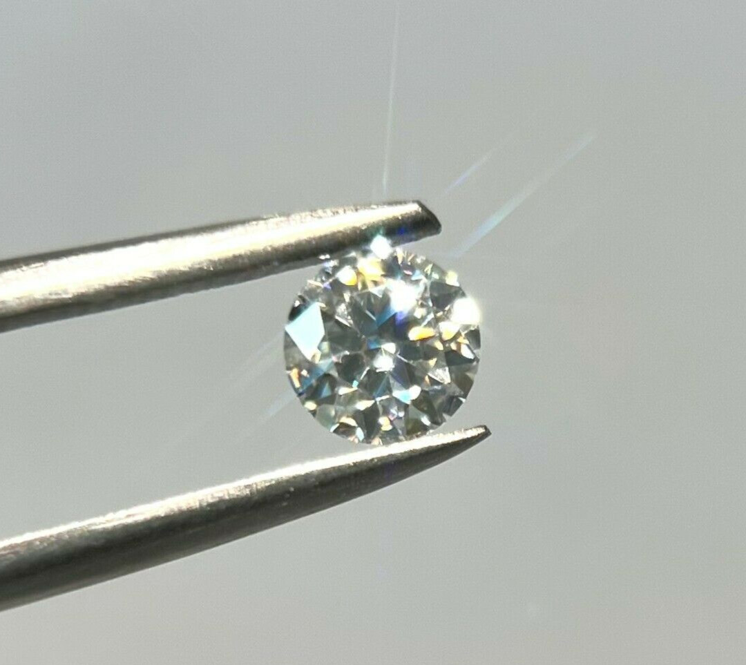 0.50 Half Carat Loose Moissanite GRA Certified D Color VVS1 5MM Size