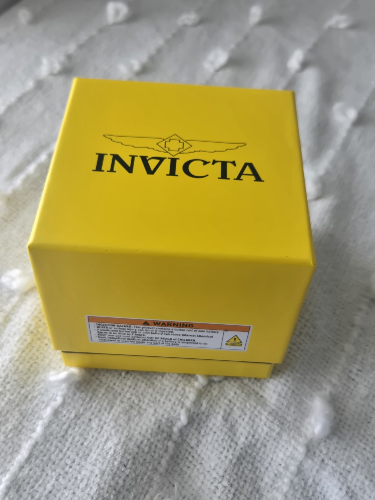 Invicta Quartz Analog Watch Silver Dial Black Bezel Rubber Strap 44mm -New W/Box