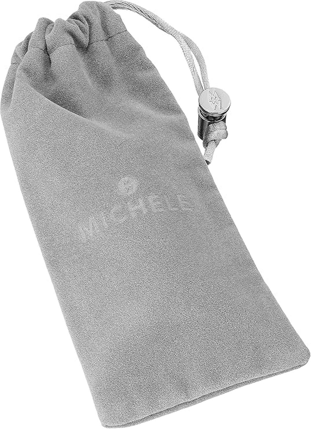 MICHELE Gracile 18MM Seven Link Stainless Steel Watch Band MS18FO235009 $345