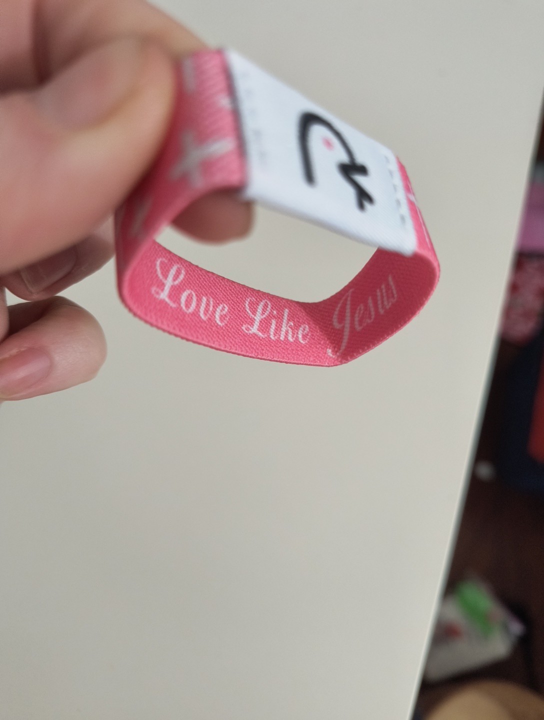 Yappy Bracelet Pink Brand New Daily Bible Verse Bracelet