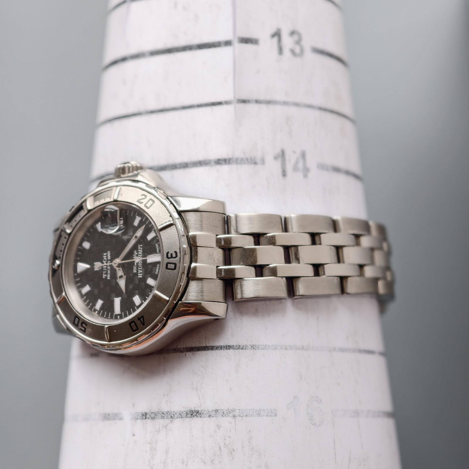 Tudor Black Dial Princess Date Hydronaut 99090P Women’s Watch Automatic 31mm