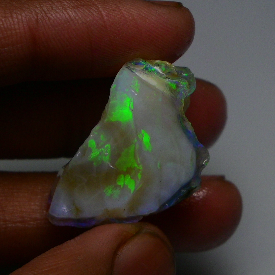 Stunning Ethiopian Opal Rough 28.00 Carats Large Opal Specimen Natural Opal Raw