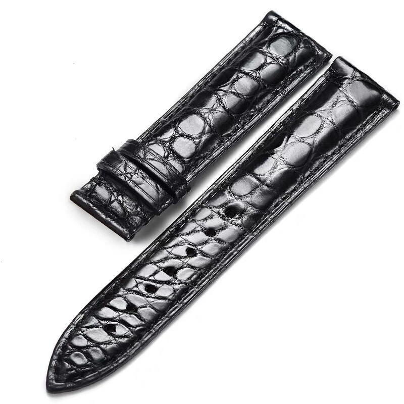 Crocodile Leather Strap High-grade Alligator Grain Genuine Leather Watch Band