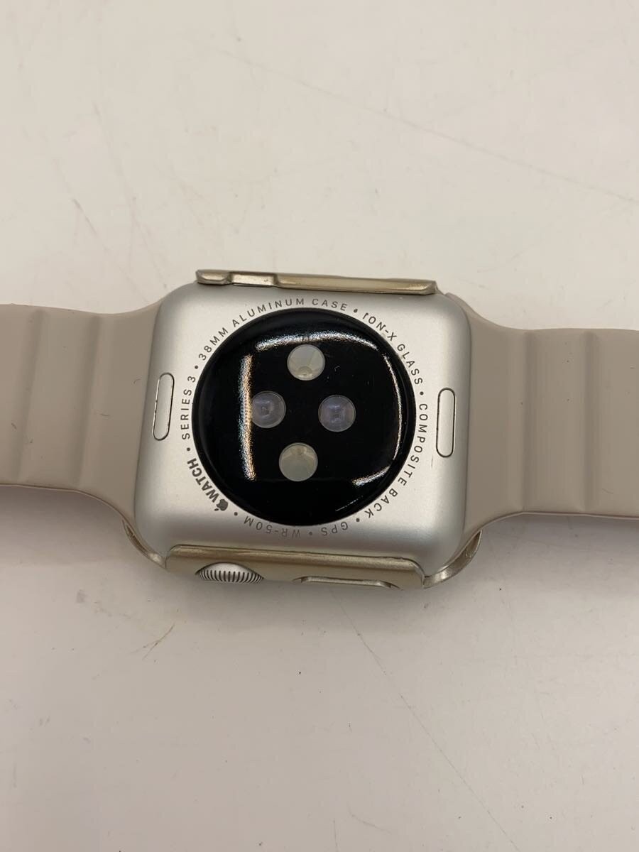 Apple 38mm Quartz Analog Rubber Mens Watch Excellent JAPAN