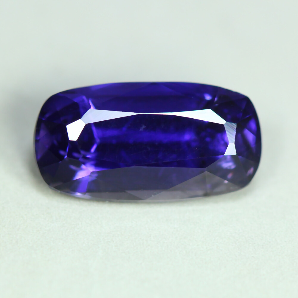 1.37 Cts_Unique Gemstone_100 % Natural Unheated Purplish Blue Iolite_Srilanka