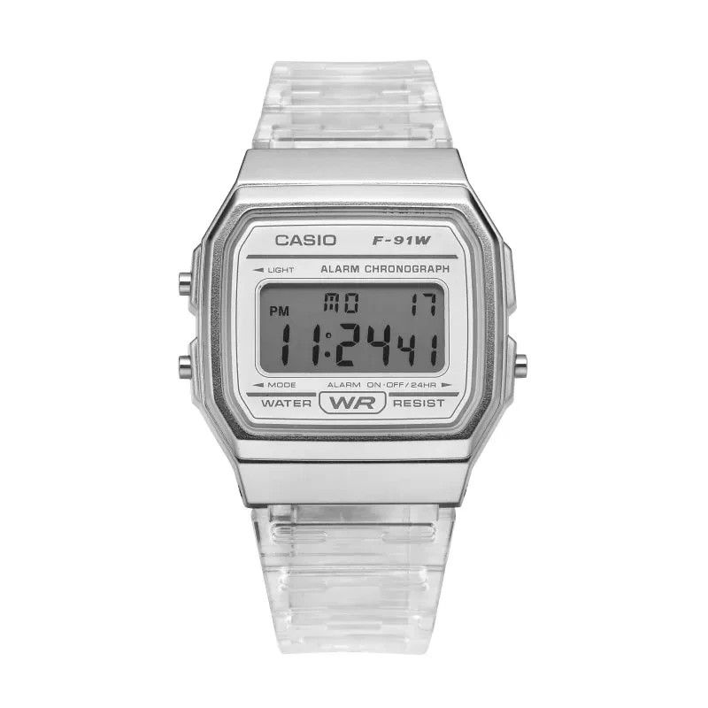 Casio F-91WS-7HDF Digital Square Retro Unisex Watch Original New