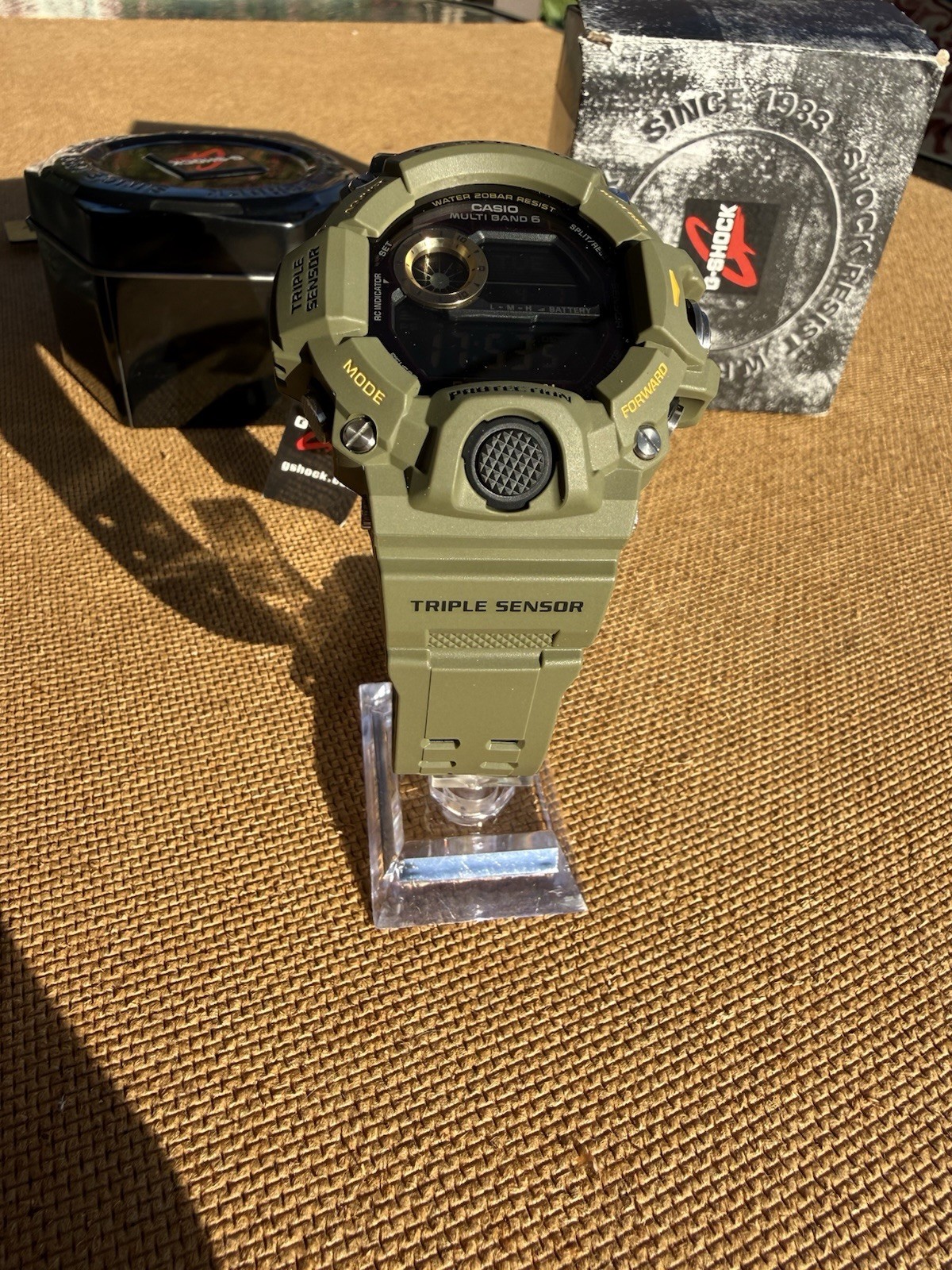 Casio G-Shock GW-9400-3 Rangeman Green