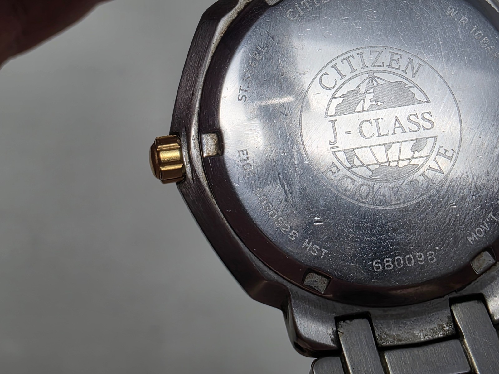 Citizen Eco-Drive 2 Tone Watch E101-S030528