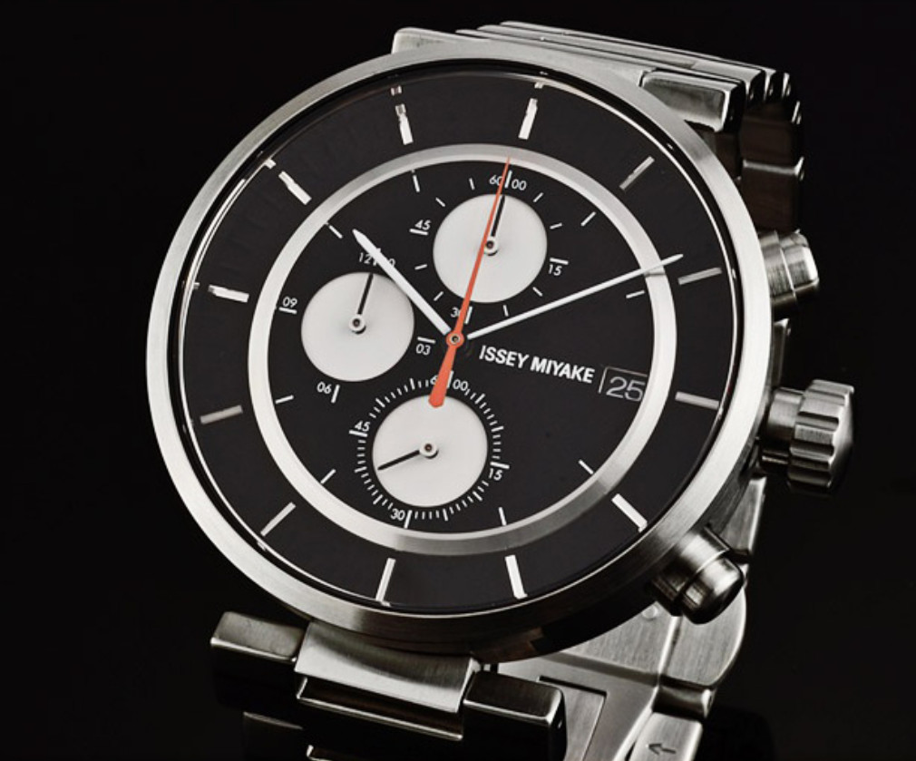 ISSEY MIYAKE W SILAY001 Men’s Chronograph Watch Stainless Steel 43mm