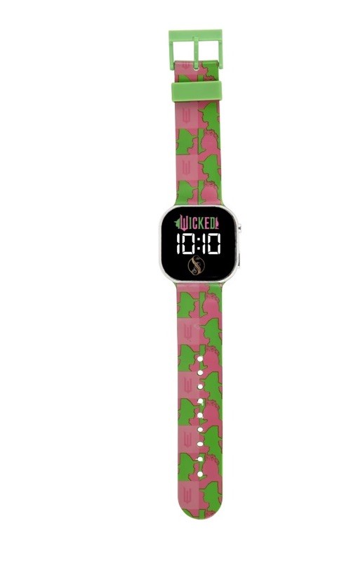 WICKED LED Watch Square Face Universal City Studios by Accutime Watch NEW! 2025