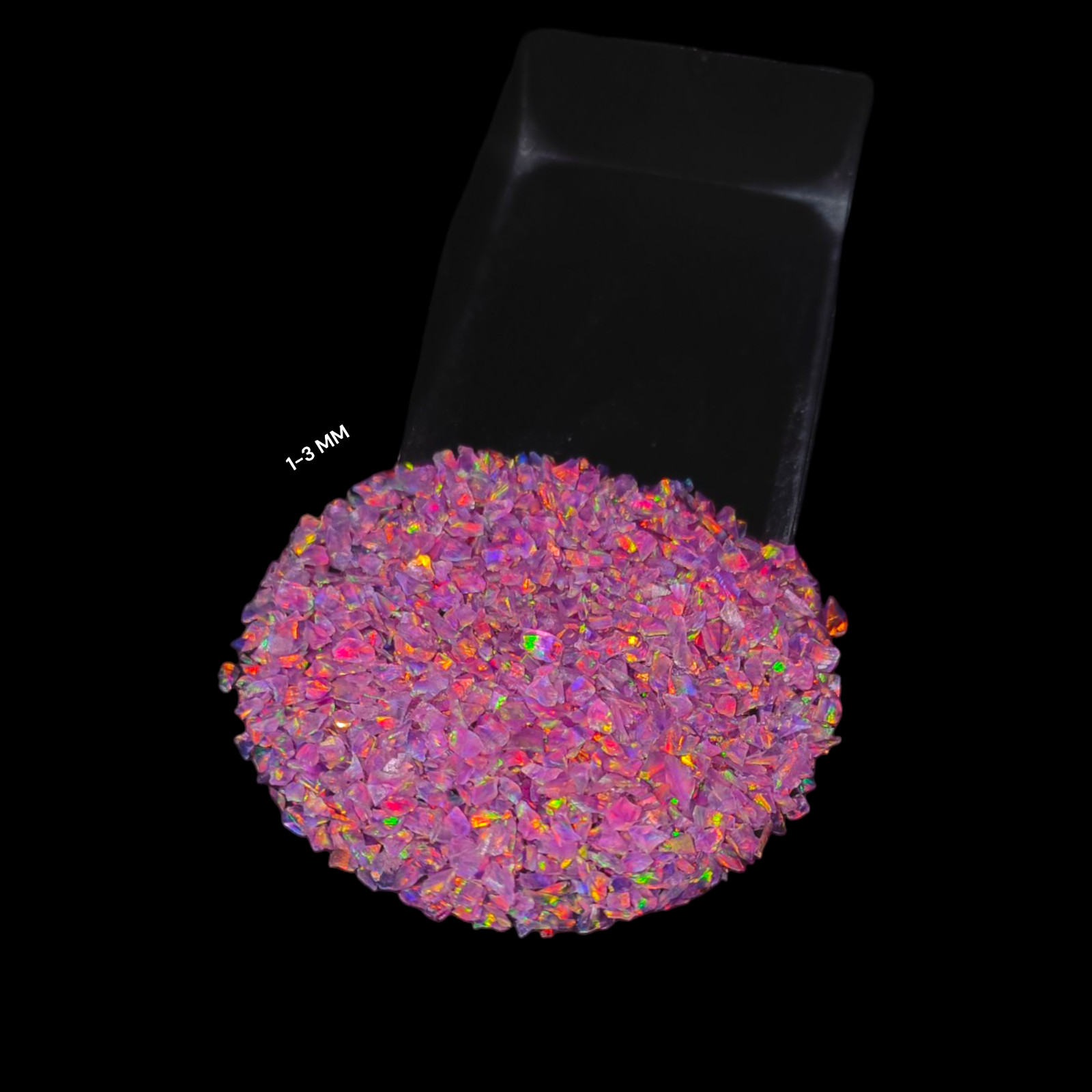 Crushed Pink Opal Coarse Gemstone Powder All Size Premium Inlay Material Opal