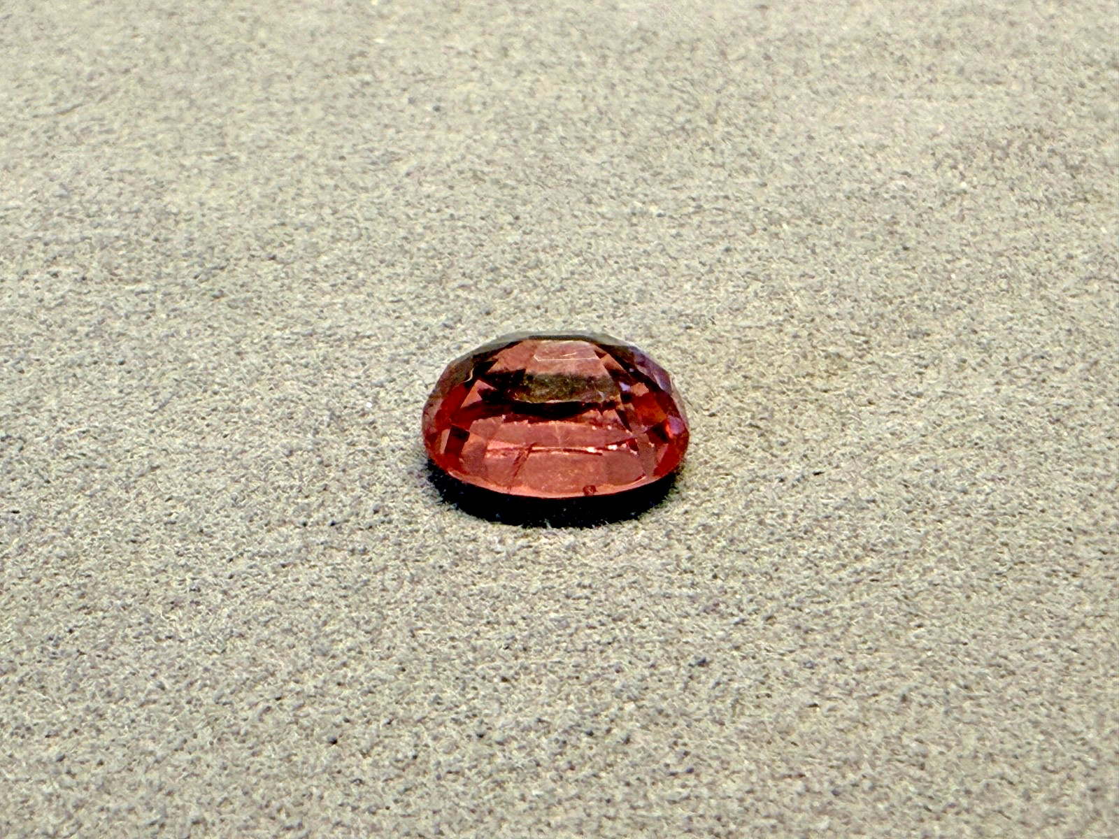 💎 4.15ct 10.9mm x 8.8mm Oval Cut Natural Pink Tourmaline – Loose Gemstone