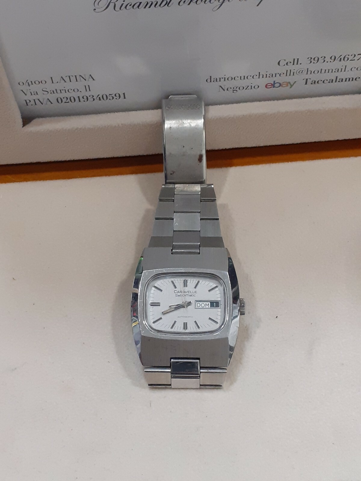 Caravelle watch by bulova set O matic