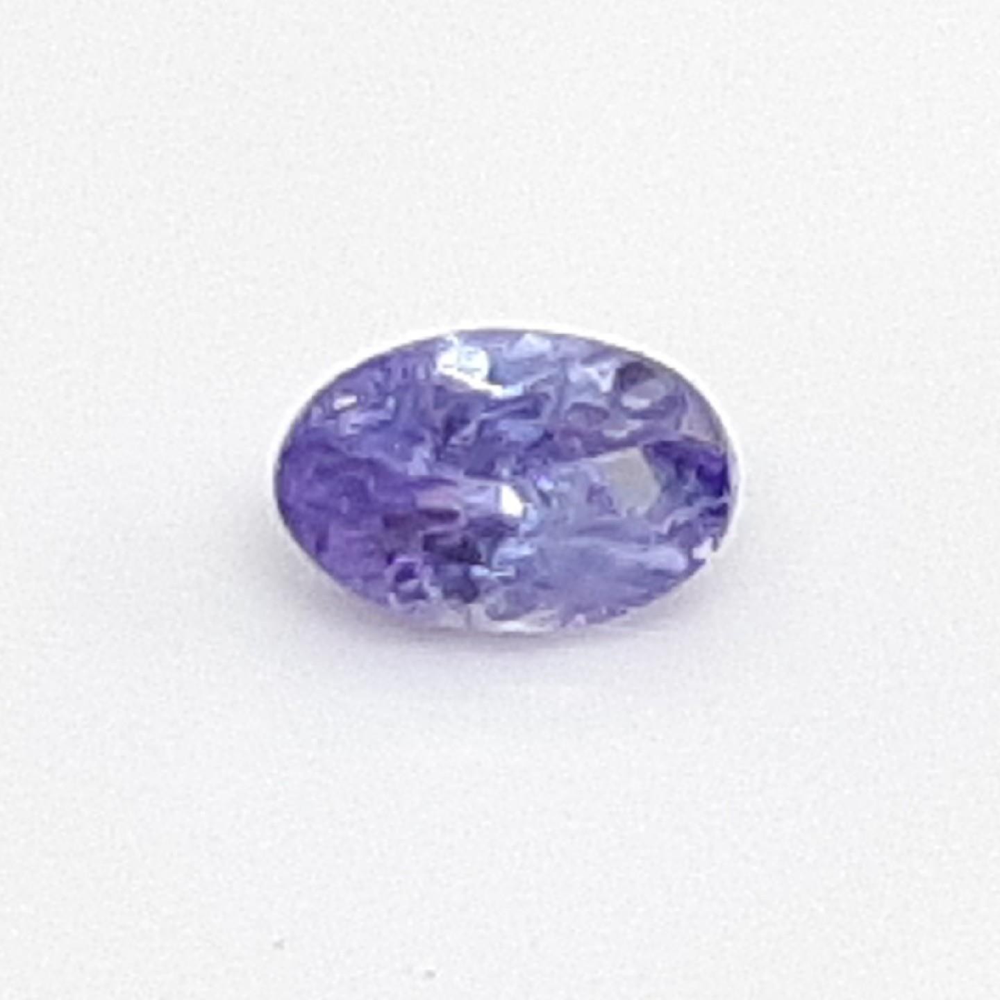 Calibrated .55ctw Tanzanite Oval Shape 6.0 x 4.0 mm Loose Gemstone