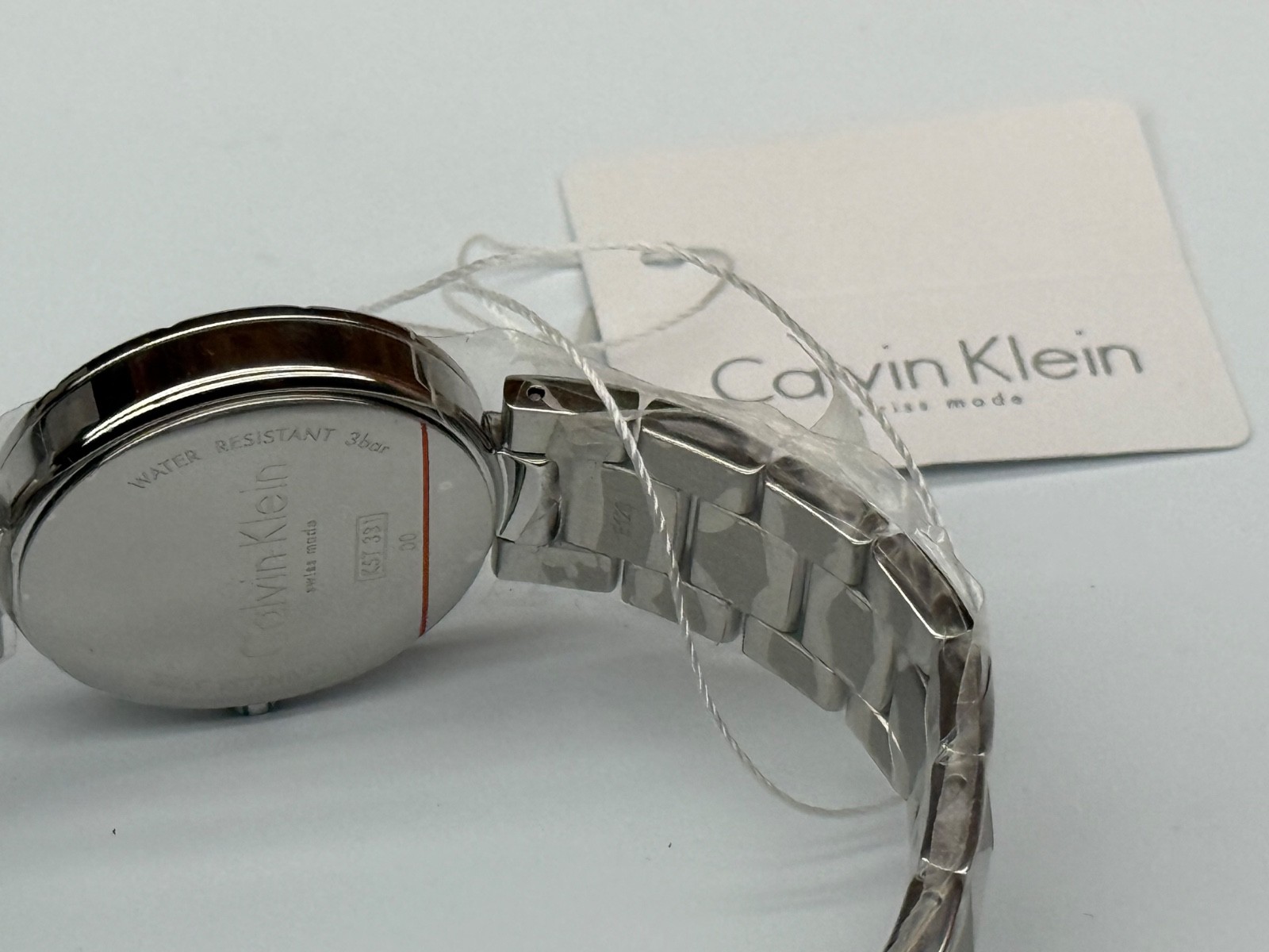 Women’s Calvin Klein Swiss Made Wristwatch K5T 331 Stainless Steel Silver Tone