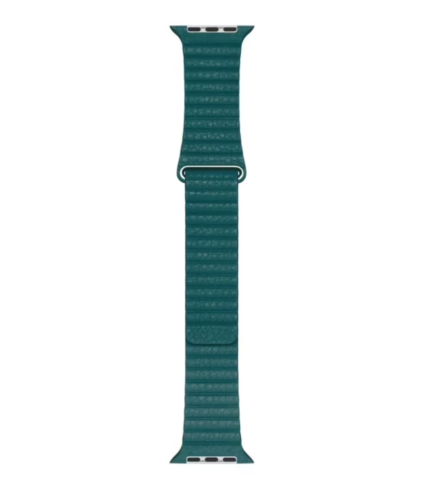 NEW Genuine Apple Brand Peacock Leather Loop Band Fit Watch Size M 44 45 46 49mm