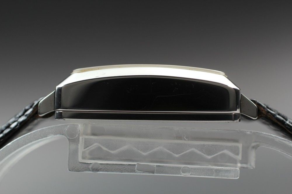 Working Dunhill Centenary Curvex Silver Silver Bracelet Original Box Instruction