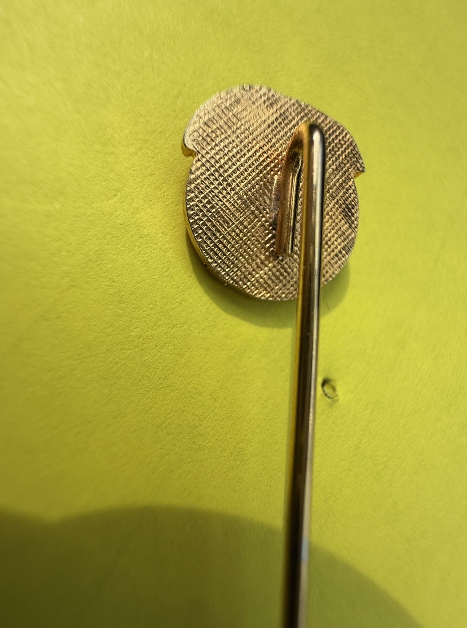A Happy Vintage Orange Stickpin