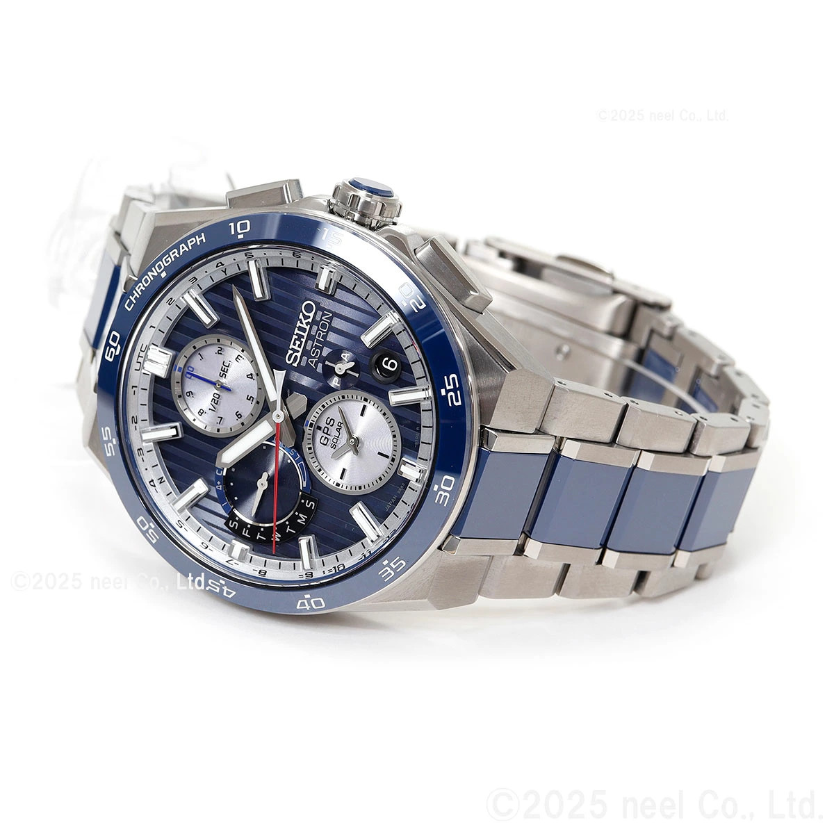 by Wi selectable Seiko Astron NEXTER SBXC11 GPS solar watch GPS satel