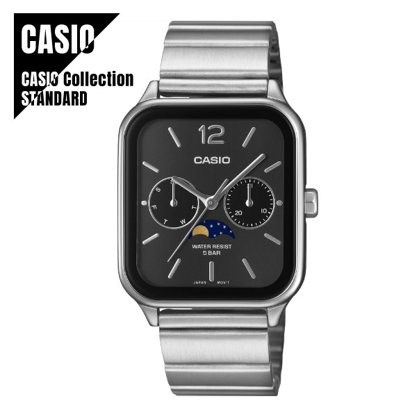CASIO Collection STANDARD Casio Standard Analog Moon Phase Function MTP M305D 1A