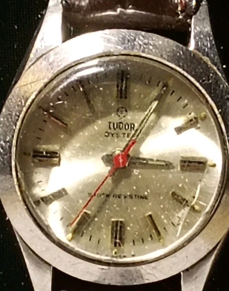 Tudor Princess Watch Red Seconds Arm 1958