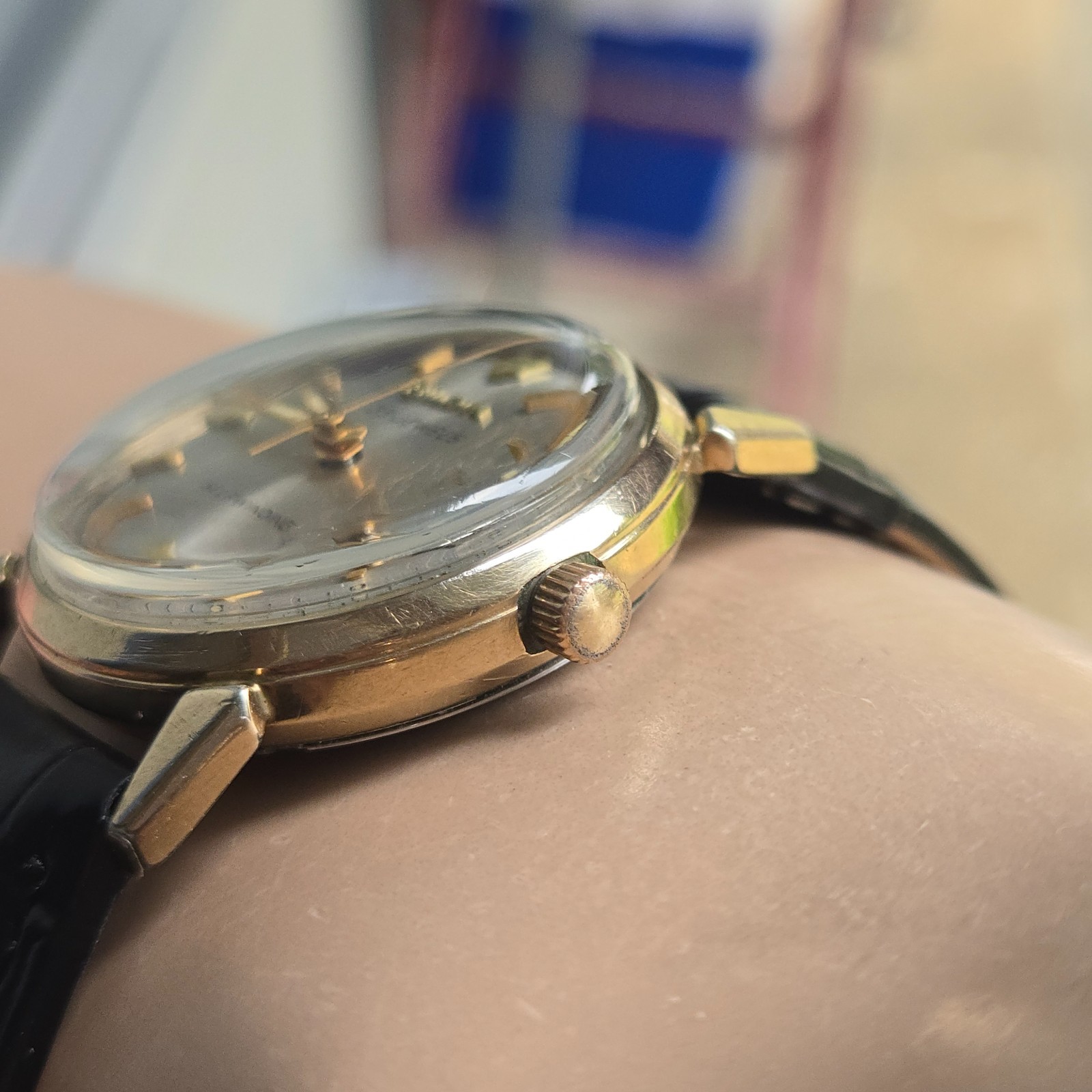 Vintage BULOVA Date King men’s automatic watch 10BPACD 23Jewels 10K RGP 1968