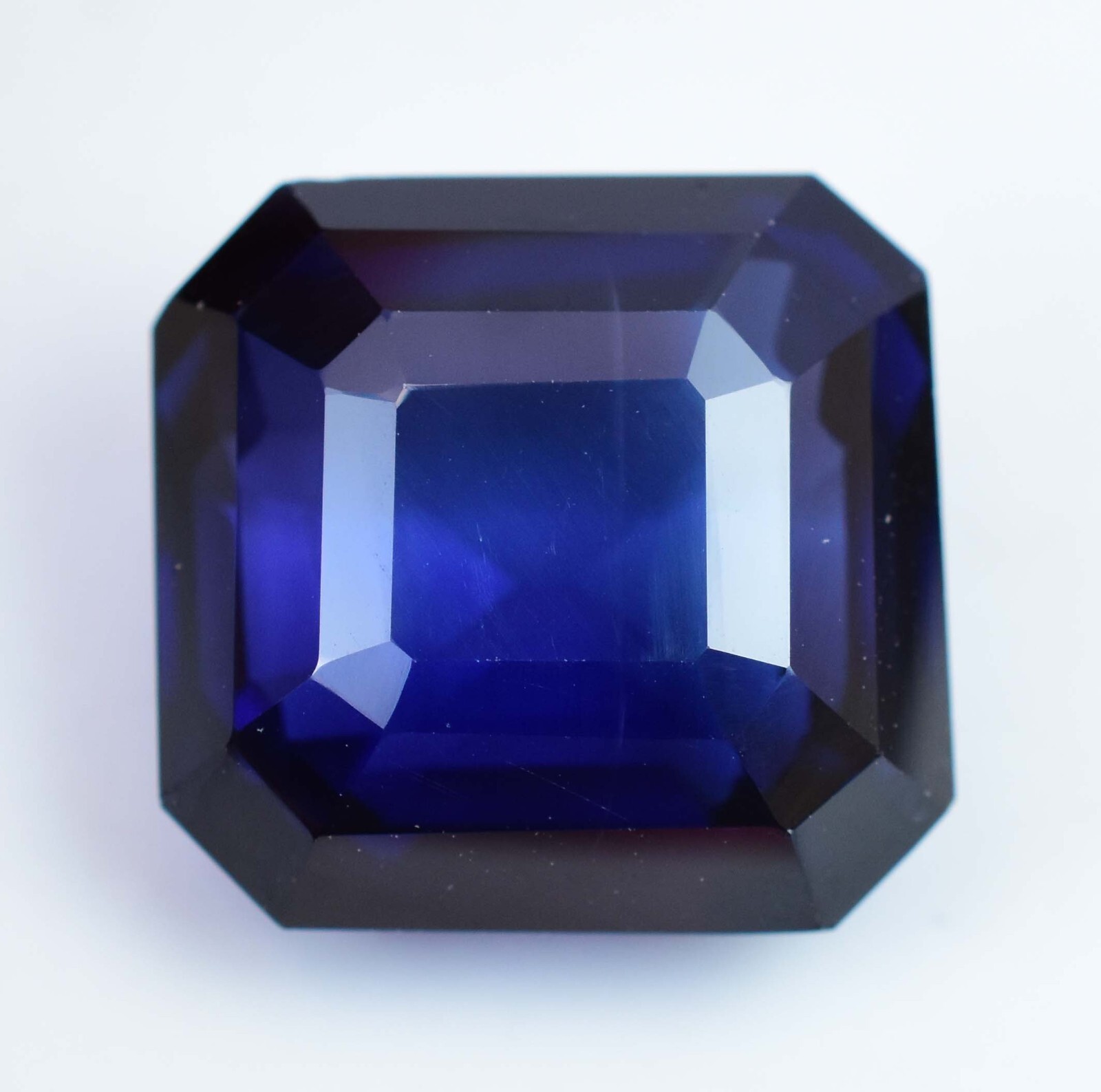 34.45 Ct Natural Kashmiri Blue Sapphire Octagon STUNNING Certified Gemstone