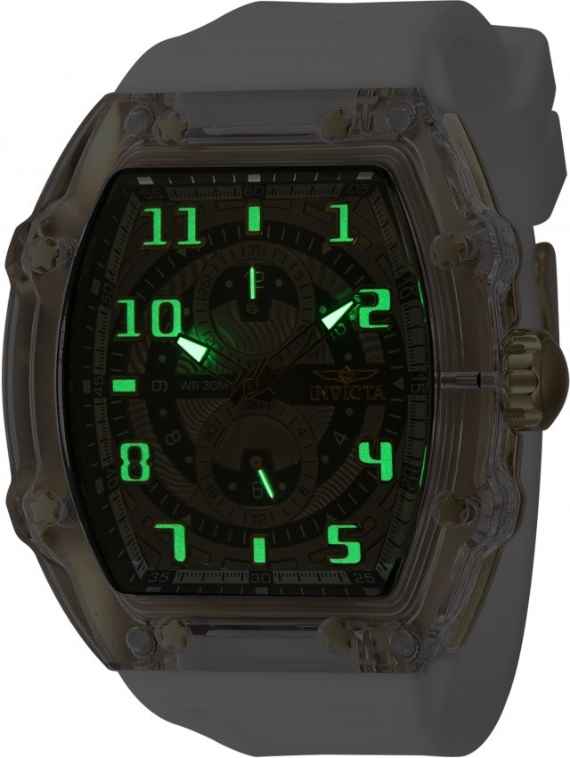 Invicta Men’s Racing 48.5mm Green Bezel VH61 Quartz Watch IN-48710