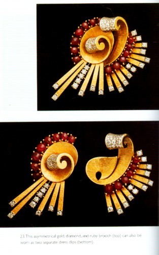 Designer Jewelry Trabert Hoeffer-Mauboussin Claudette Colbert Marlene Dietrich