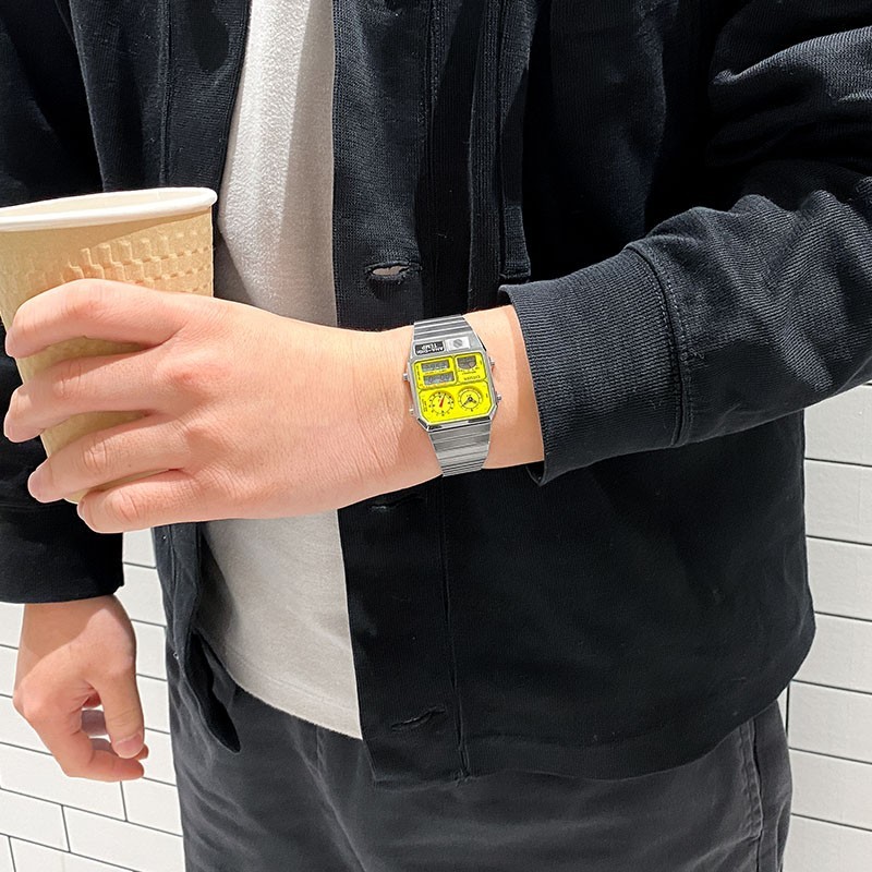 Citizen Ana Digi Temp JG2170-59Y Limited 500 Yellow Record Label Watch