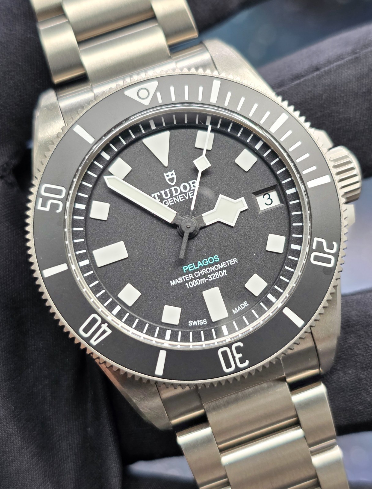 TUDOR Pelagos Ultra 43mm Titanium M2543C1A7NU-0001 Black Dial Excellent