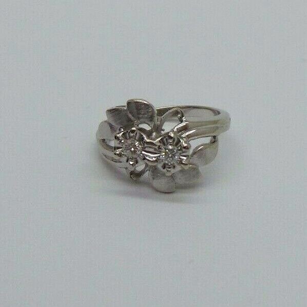 STUNNING 14K WG FOREVER US DIAMOND RING SZ 6.5 BB00182 3.54 grams