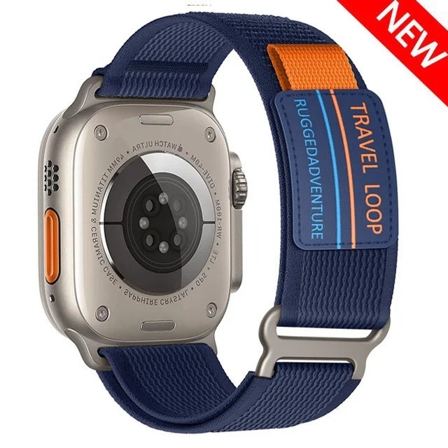 Nylon Strap Band For Apple Watch iWatch Series 10 9 8 7 6 SE Ultra 2 38mm-49mm